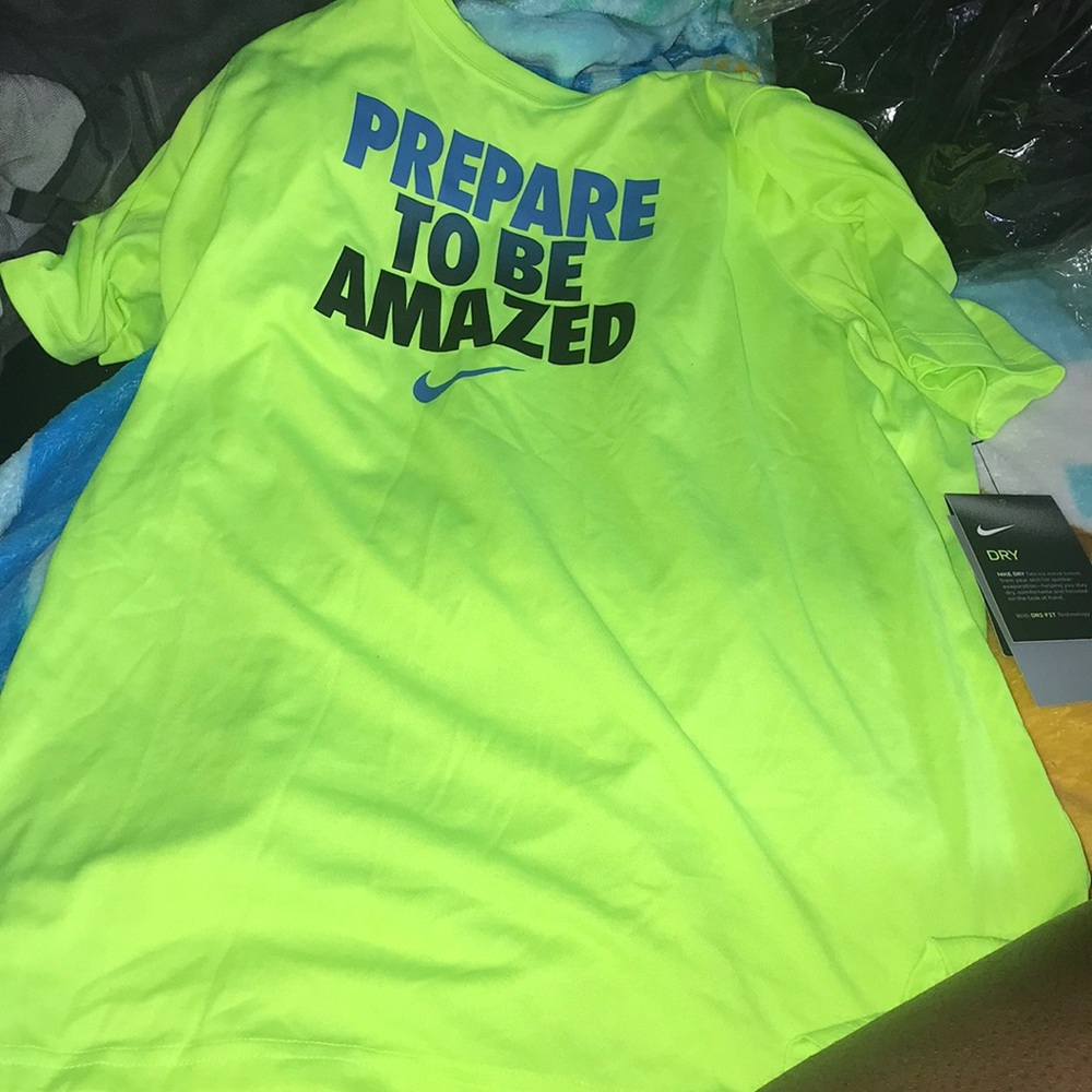 Nike shirt, dri fit , kids size